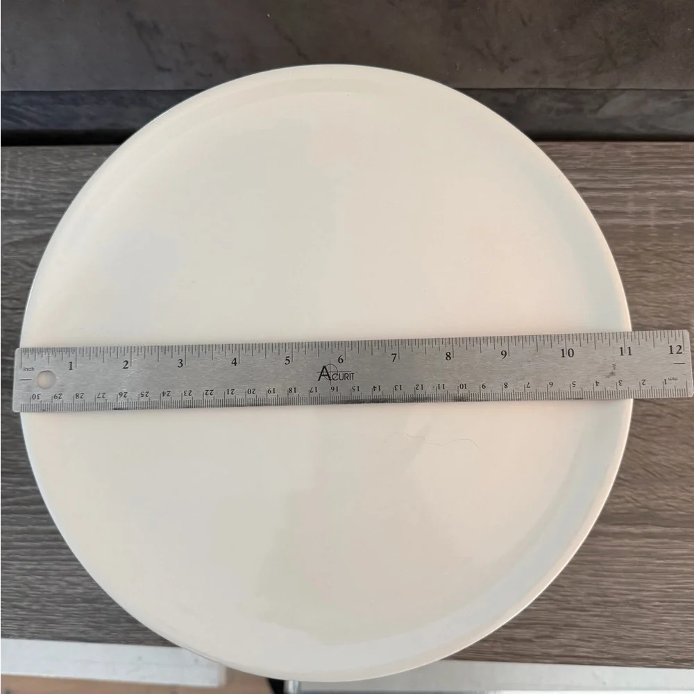 West Elm White Ceramic Polar Bear Cake Stand- NIB